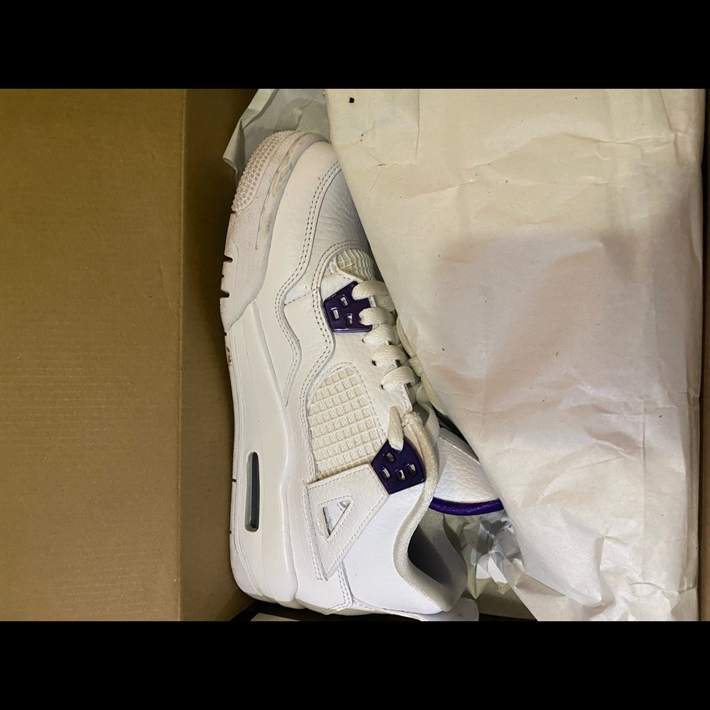 air jordan  4 metallic